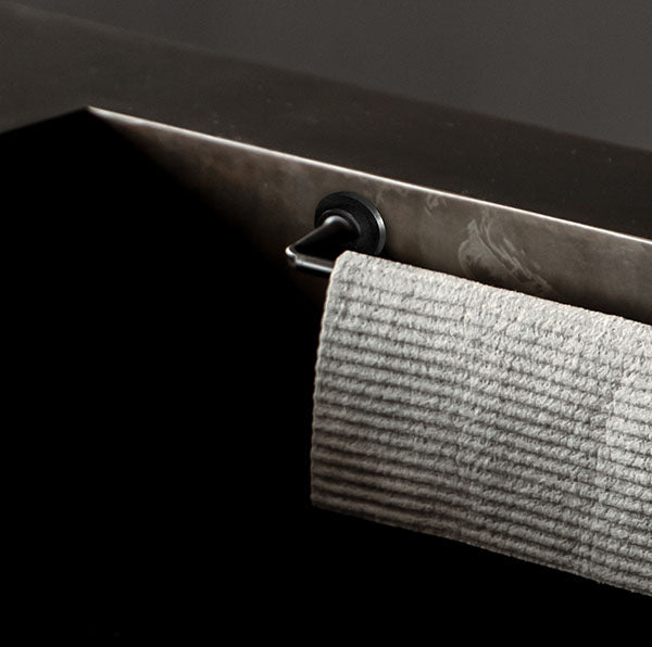 UNIVERSAL – Magnetic Dishcloth Holder | Self-Adhesive Metal Plate