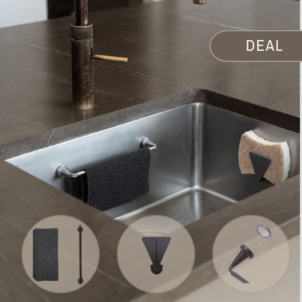 DEAL - Kitchen Sink Organizer Deal – For Stainless Steel Sinks
